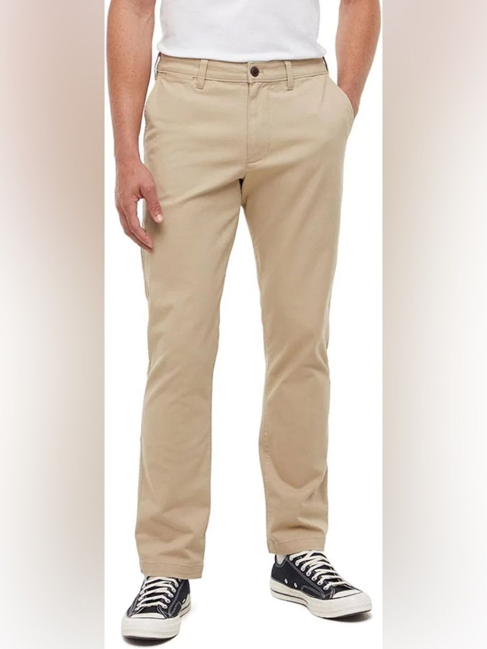 NWT Gap Men's Slim Fit 5-Pocket Pant in khaki tan 32x30